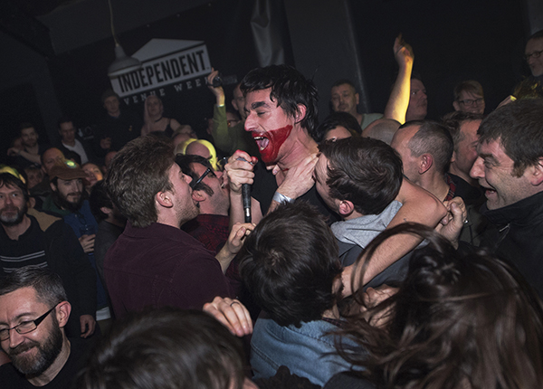 Moonlandingz at the Trades Club, Hebden Bridge