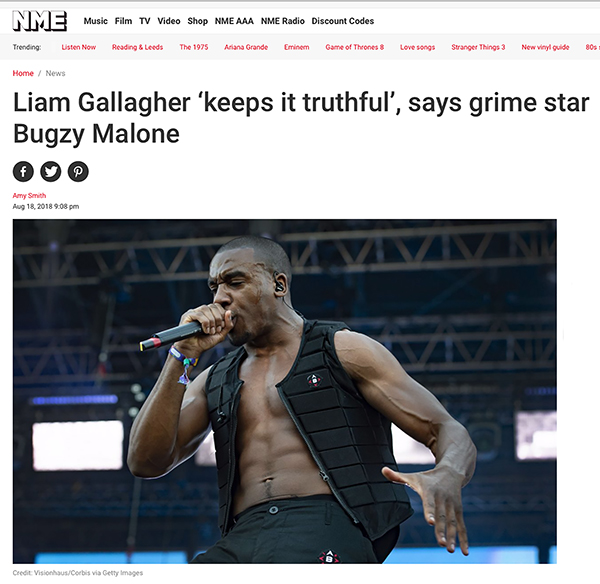 Bugzy Malone – NME