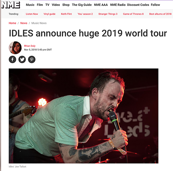 Idles – NME