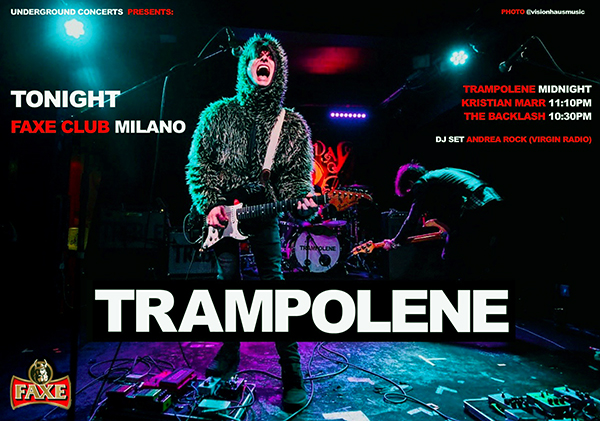 Trampolene at the Night and Day Cafe, Manchester