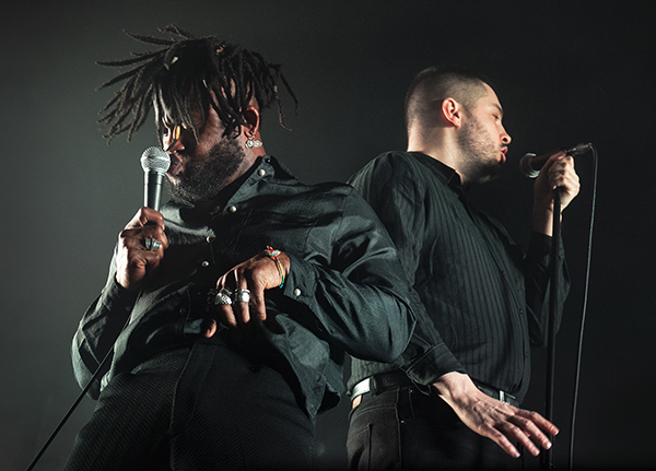 Young Fathers at the Albert Hall, Manchester